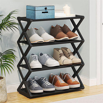 Étagère à Chaussures Multi-Niveaux Rangement Pratique et Élégant