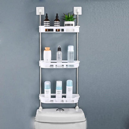 Étagère de Douche en Métal Organisation Chic pour la Salle de Bain.