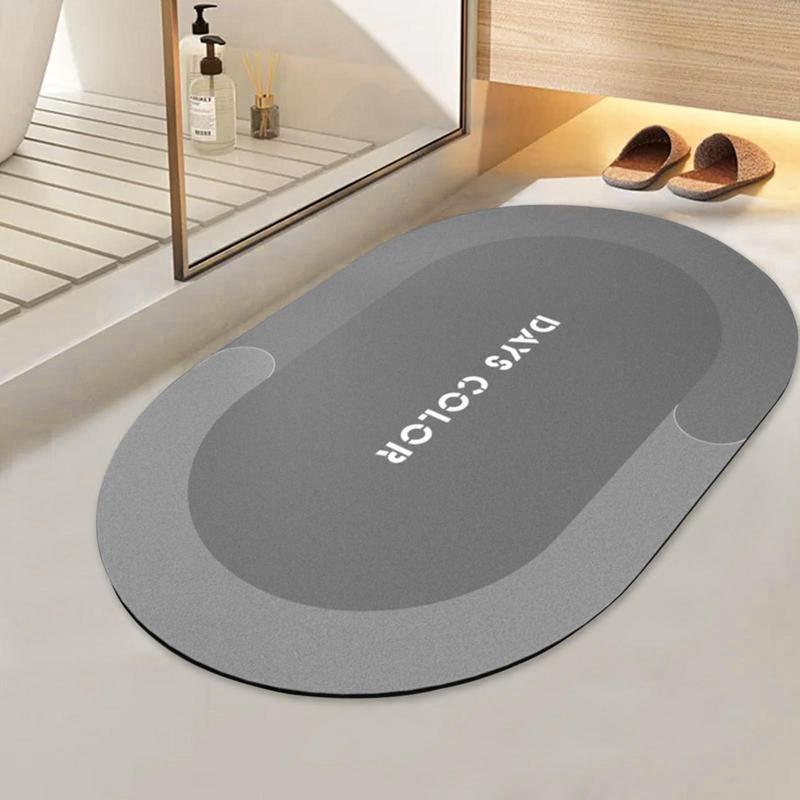 Tapis de Bain  Antidérapant, Séchage Rapide, et Élégance Assortie pour une Maison Chic et Confortable.