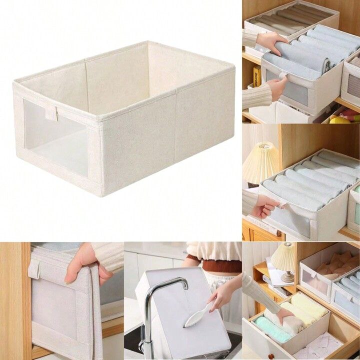 Boîte de Rangement Pliable pour Organisation Efficace